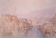 J.M.W. Turner The Grand Canal looking towards the Dogana Spain oil painting artist